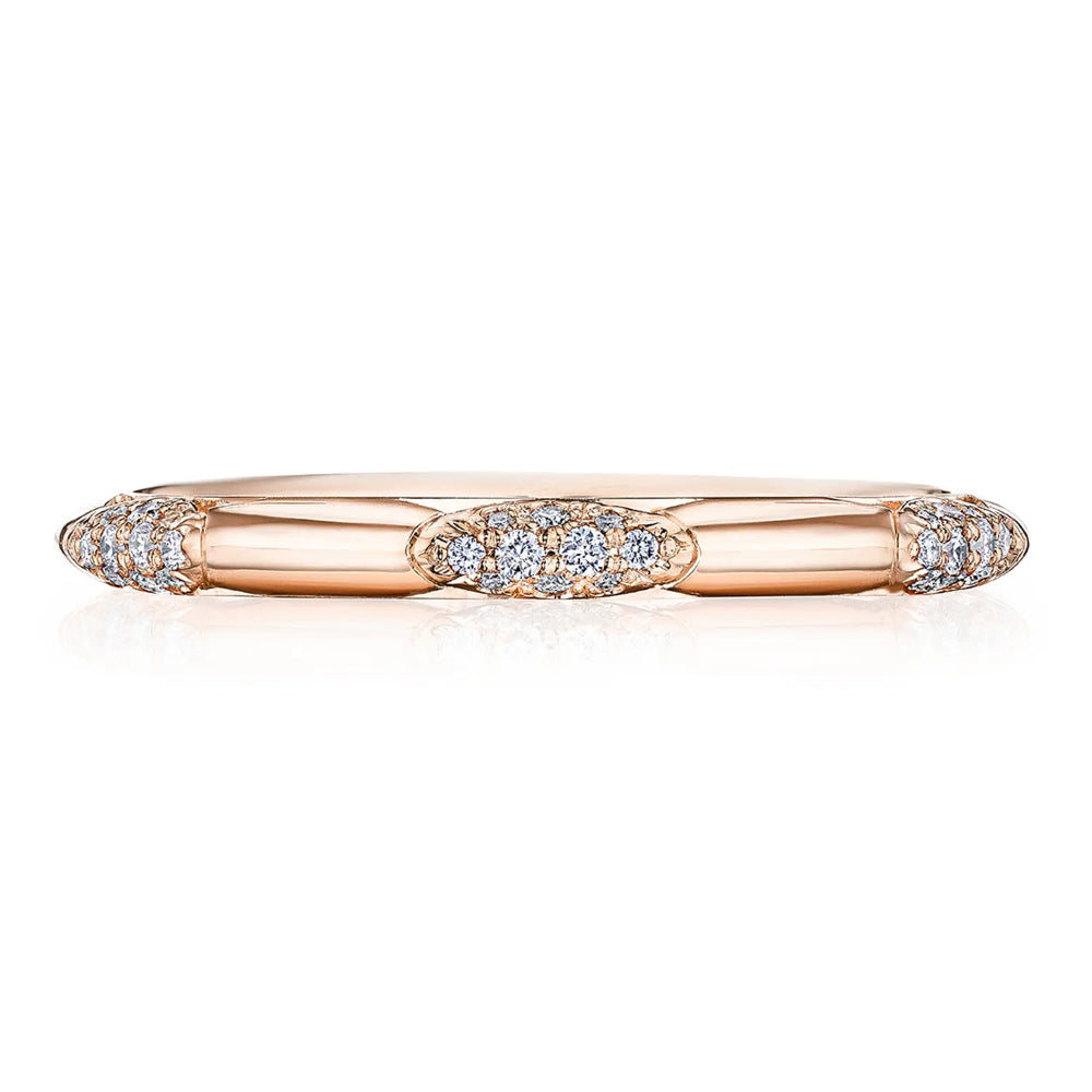 Tacori 18k Gold Founders Collection Sparkling Eternity Wedding Band