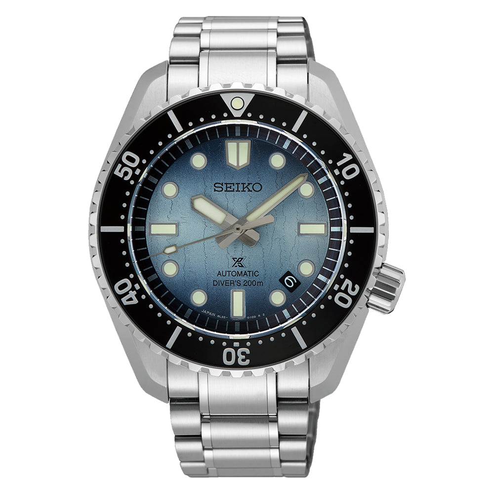 Seiko Men's Professional Prospectus Luxury Automatic Watch with 42mm Case and Stunning Teal Blue Dial, Model SLA073