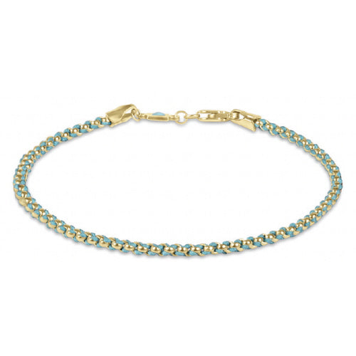 Enchanting 6.75-inch Gold-filled Hope Together Bracelet