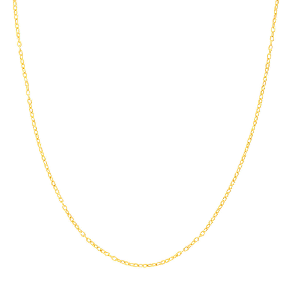 14-karat 1.9-millimeter Designer Rolo Gold Chain, 18 Inches