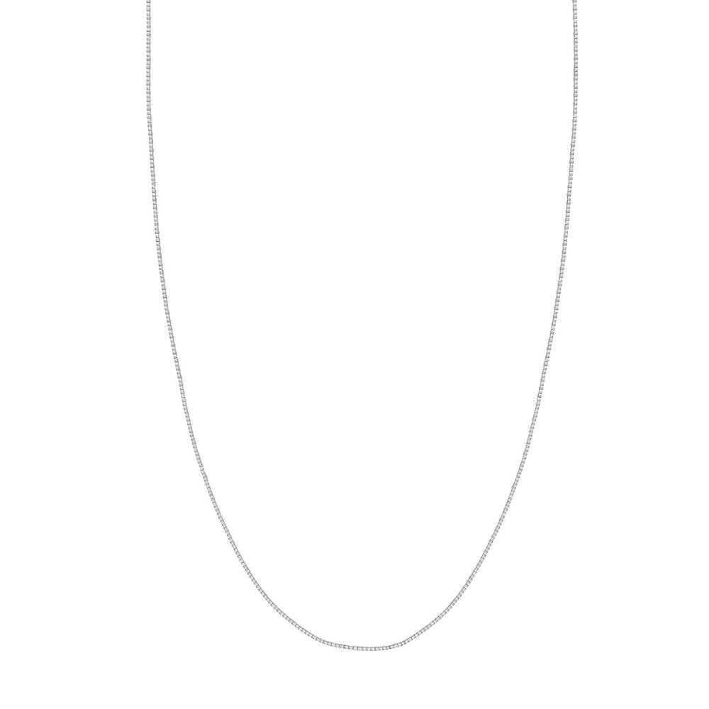 0.96mm Wide 14k Gold Classic Box Chain for a Sleek Look