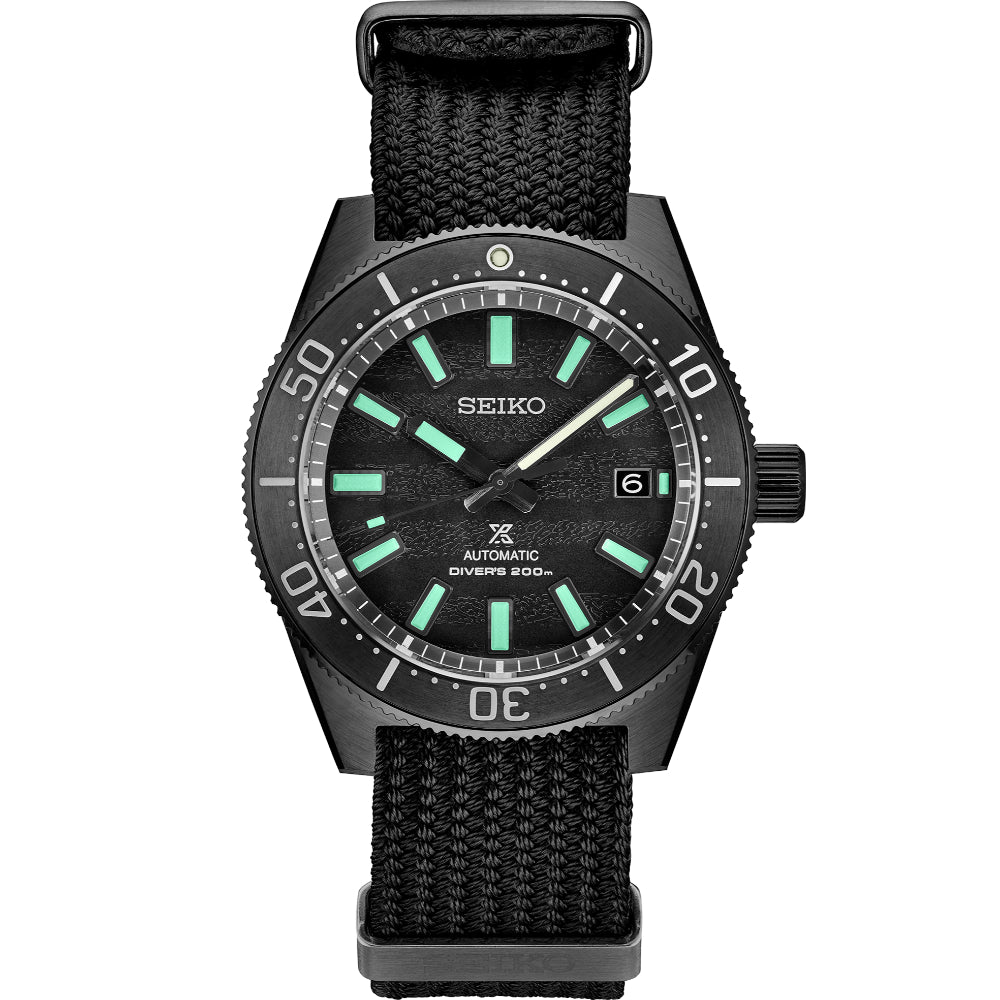 Limited Edition Automatic Seiko Prospex Diver's Watch from The Black Series - SLA067