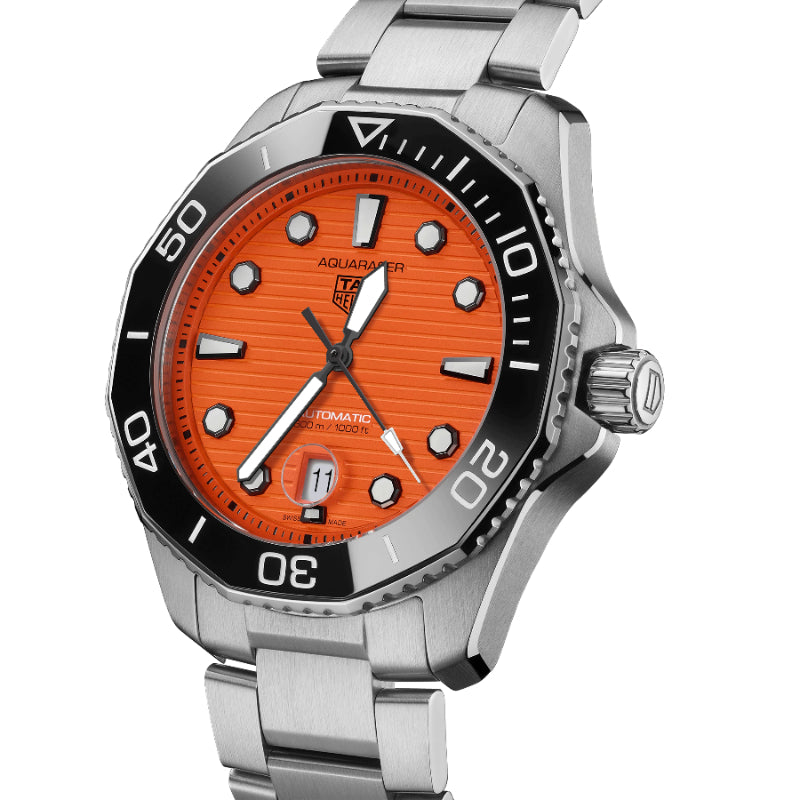 TAG Heuer Aquaracer Professional 300 Automatic Diver's Watch - 43mm Orange