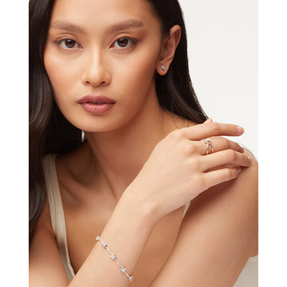 Kendra Scott Emilie Drusy Chain Bracelet - A Shimmering Jewelry Piece for Stylish Stacking