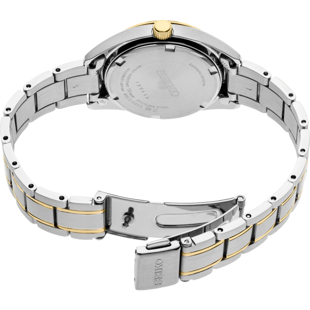 Seiko Two-Tone Quartz Watch from the Essentials Collection