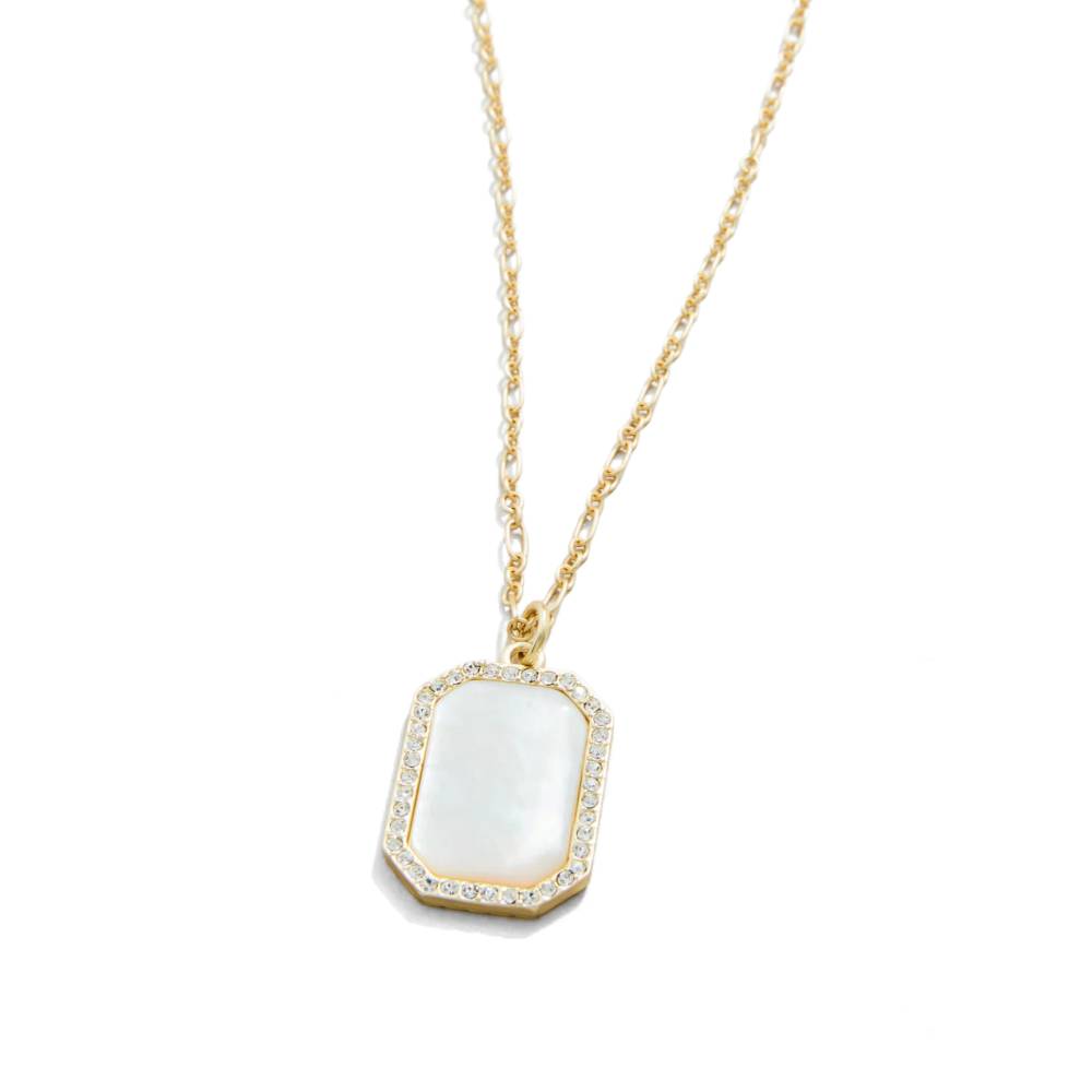 18-Inch Spartina Bascom Necklace with Stunning Mother-of-Pearl