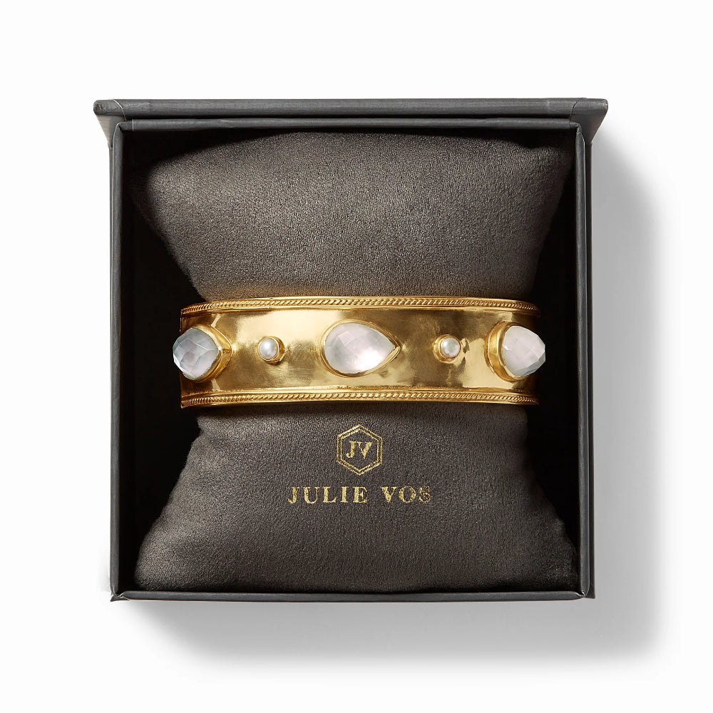 Julie Vos Statement Hinge Bangle from Cannes - A Luxurious Jewelry Piece