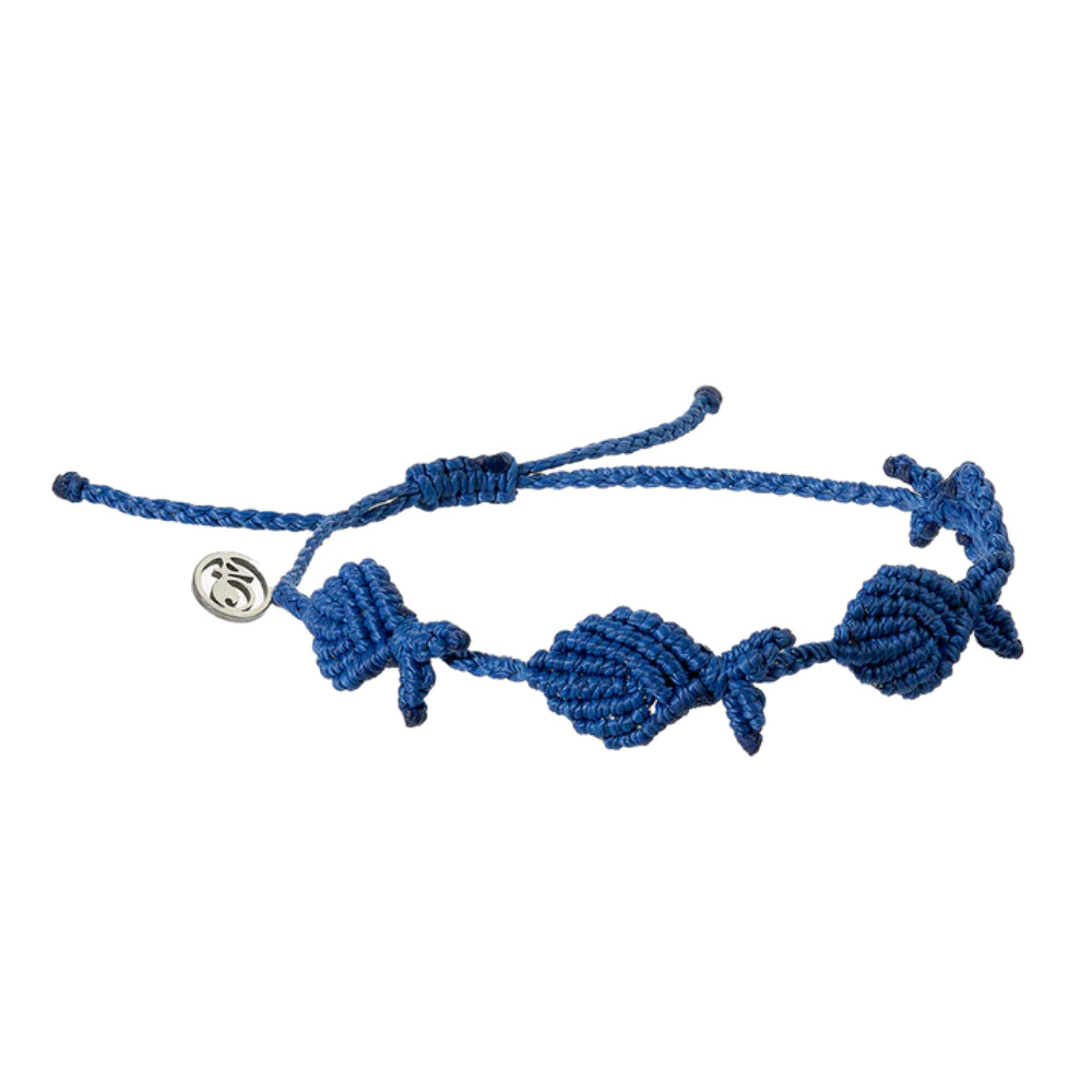 4Ocean Handmade 4 Fish Macrame Adjustable Waterproof Bracelet
