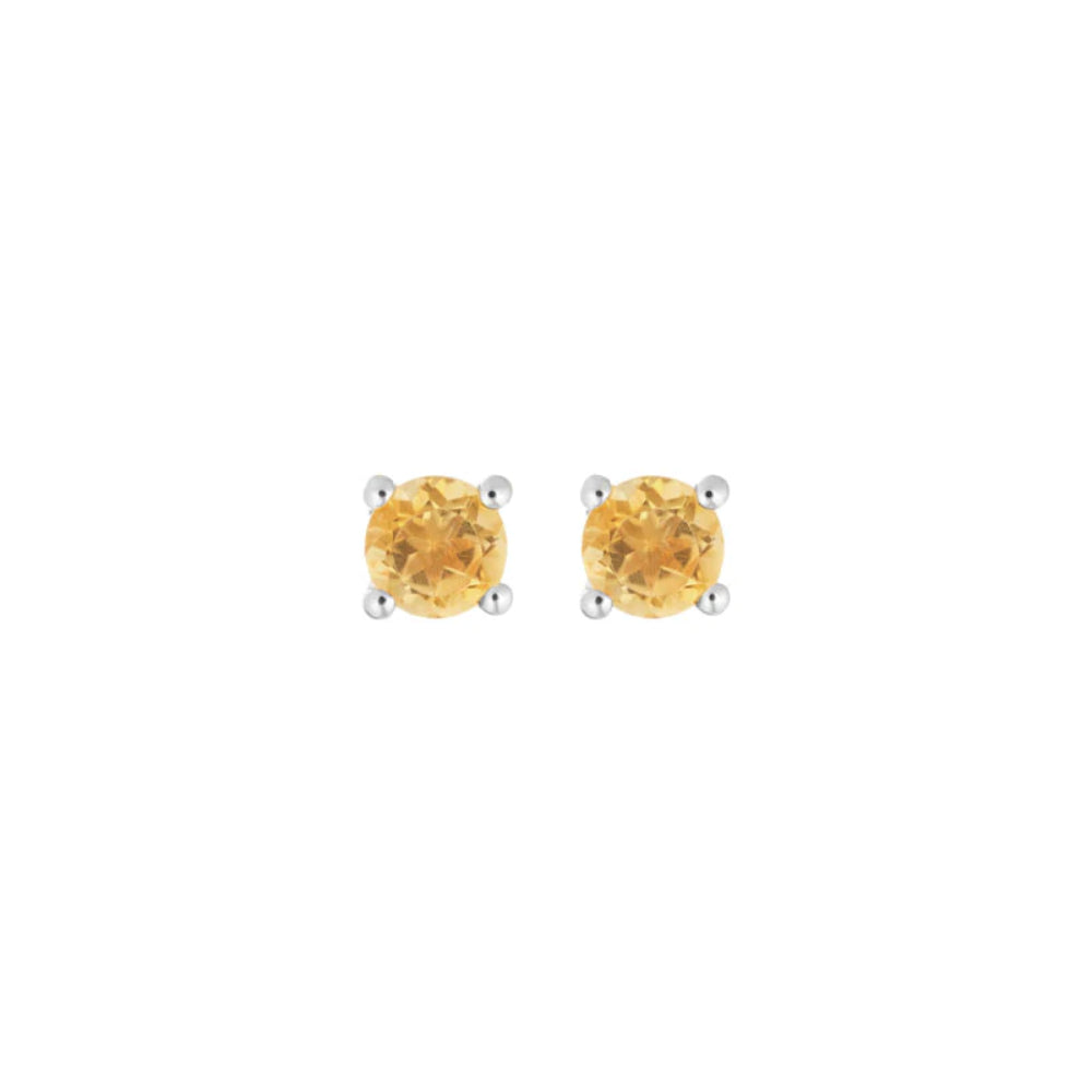 Exquisite 14k Gold Gemstone Stud Earrings for Adornment