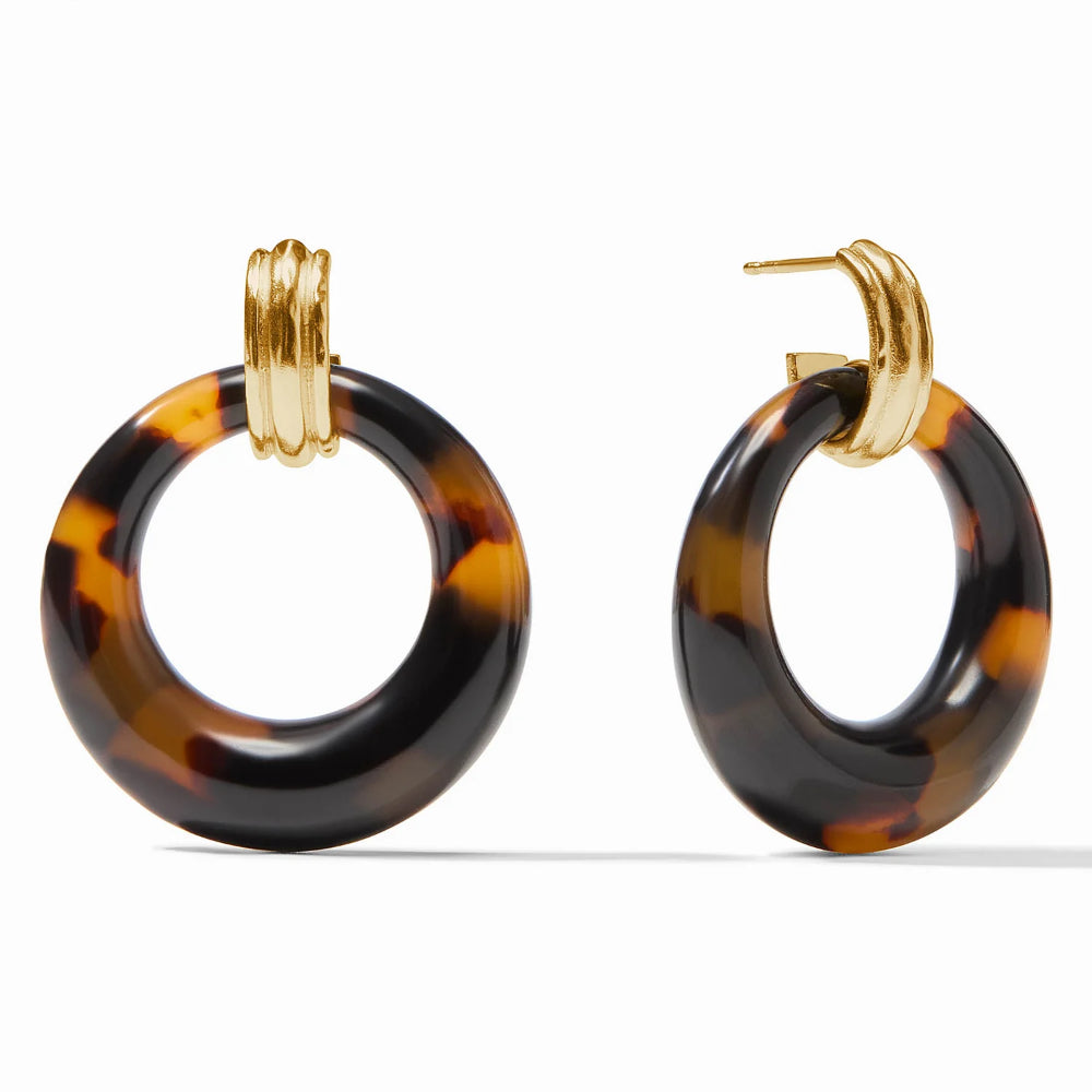 Julie Vos Stylish Madison Doorknocker Earrings for Women