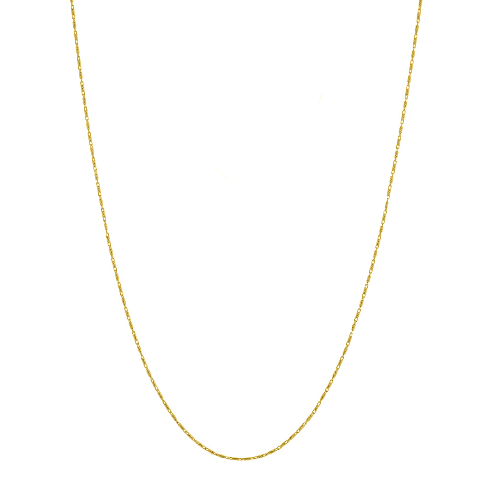 14Y 1.05 mm High - Quality Lumacina Gold Chain