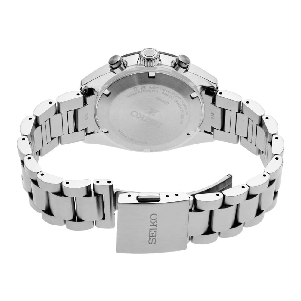 Seiko Prospex Solar Chronograph Pogue Speedtimer Watch - Inspired by Space Mission