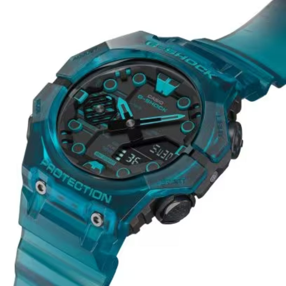 G-Shock GA-B001 Series Analog/Digital Watch - Turquoise Blue, GAB001G-2A