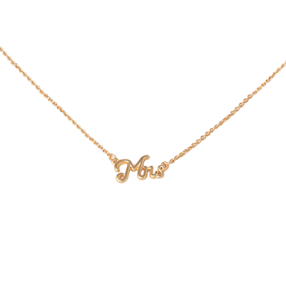 Spartina Sea La Vie 18-inch Gold Plated Necklace for Bride and Mrs.