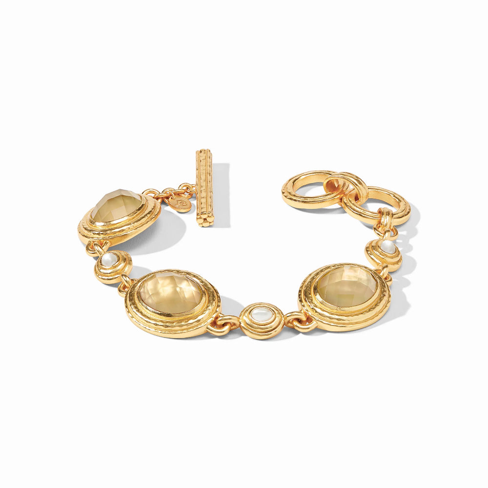 Julie Vos Tudor Style Stone Decorated Bracelet for Women