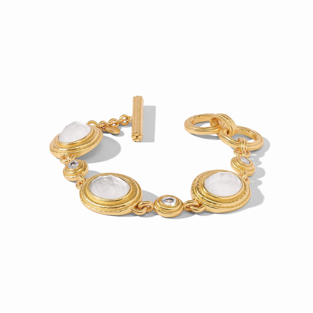 Julie Vos Tudor Style Stone Decorated Bracelet for Women
