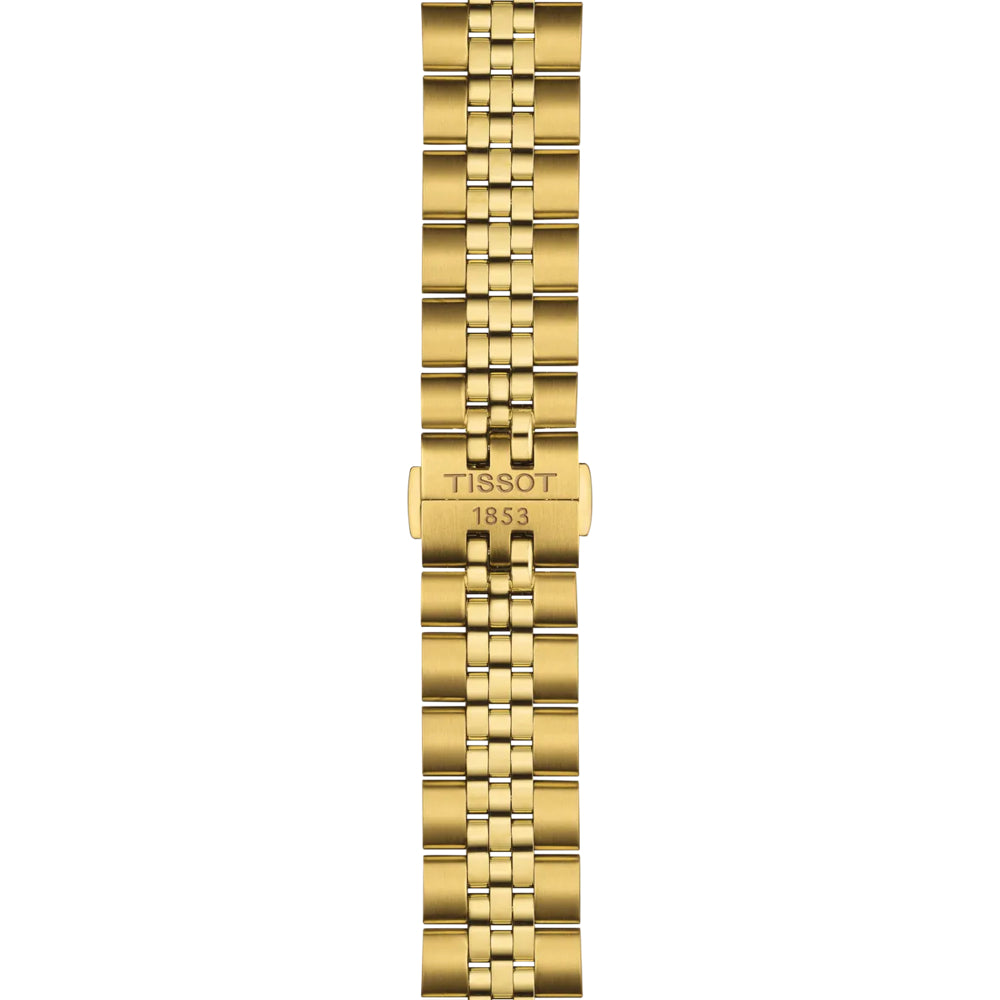 40mm Tissot Ballade Gold-Tone Quartz Watch for Special Occasions