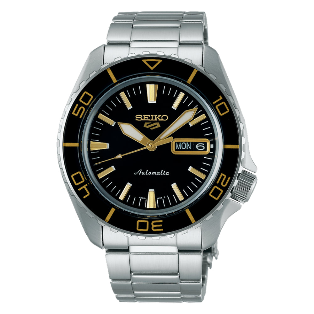 Seiko 5 Automatic Sports Watch, Model SRPK97 - A Stylish and Functional Timepiece