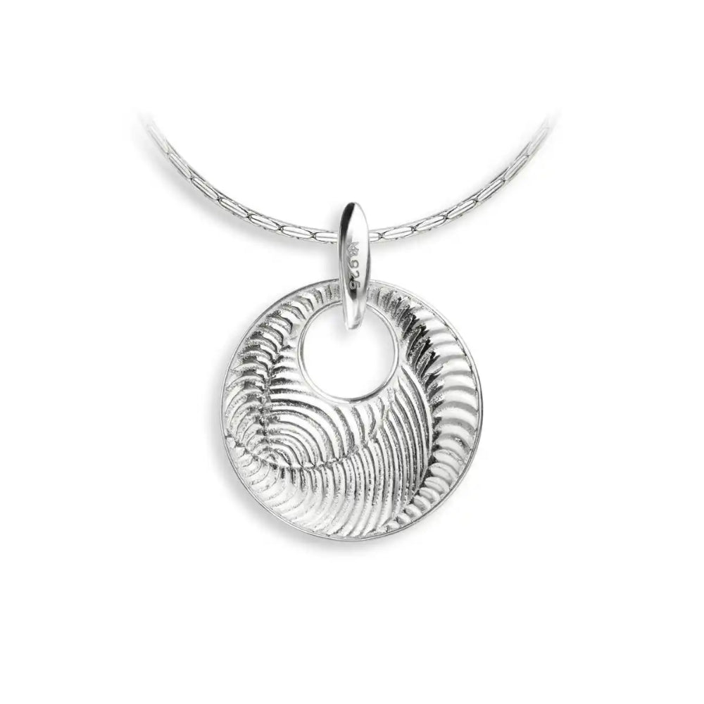 Nicole Barr Multi Strand Stainless Steel Pink Rio Circular Fashion Necklace