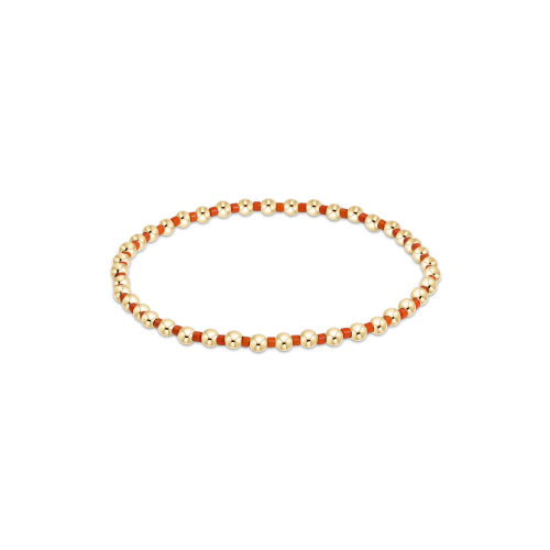 enewton Bright Orange Hope Grateful Beaded Bracelet for Fall and Winter 2024