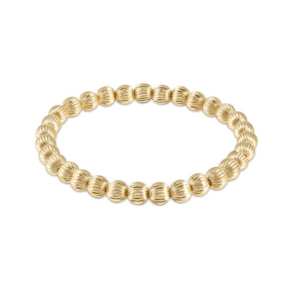 enewton Premium Dignity Gold Beaded Bracelet with 6mm Beads
