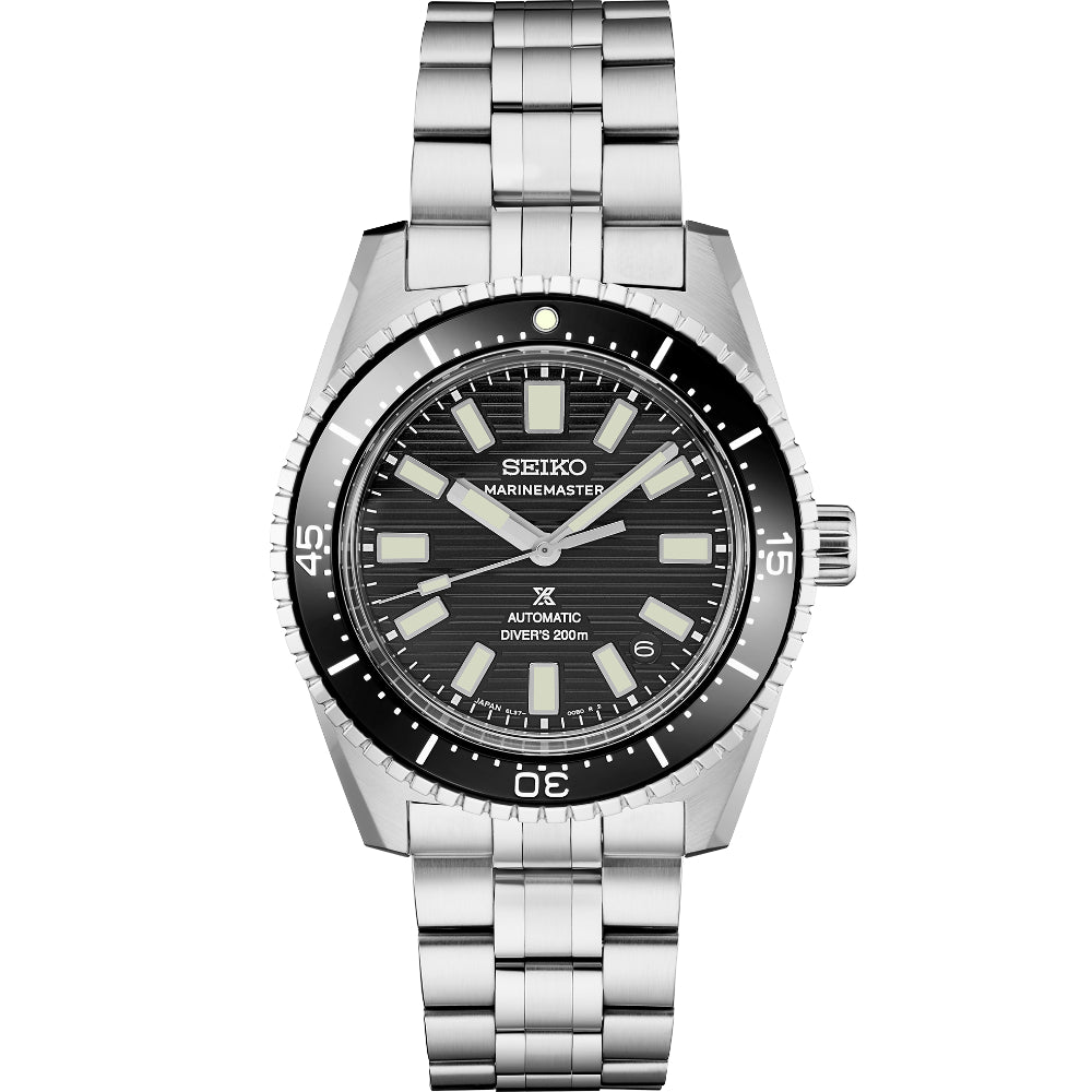 Seiko Prospex Marinemaster Automatic Heritage Diver's Watch with See - Through Caseback