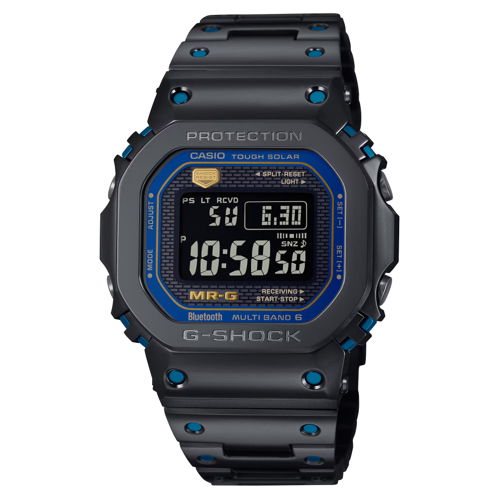 G-Shock MR-G B5000 Series Solar-Powered Titanium Watch, MRGB5000BA-1