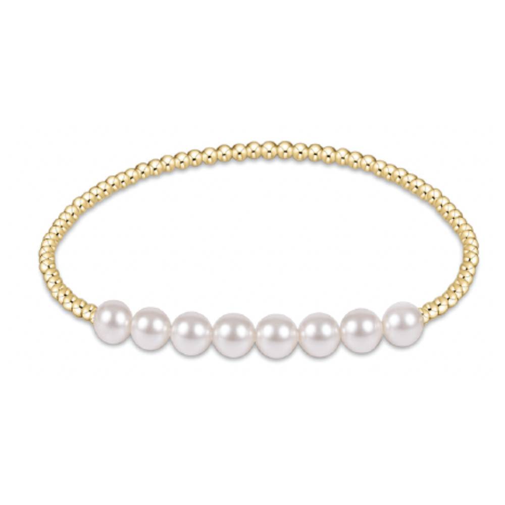 enewton 6.25-inch Classic Pearl Beaded Bliss Bracelet, Featuring 2.5/5mm Pearls (Retired)