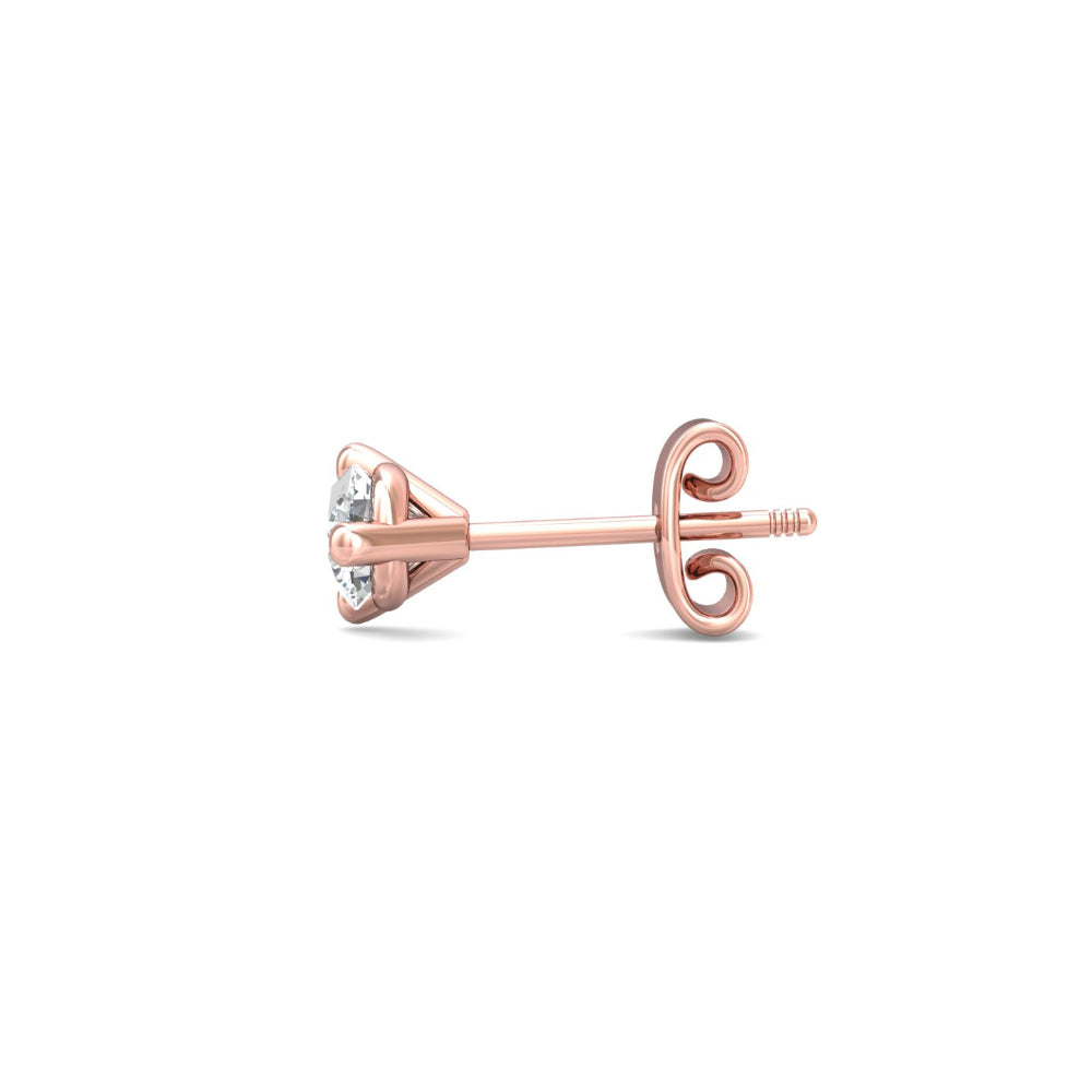Smyth 18k Gold and Diamond Classic Stud Earrings - Exquisite Jewelry Pieces