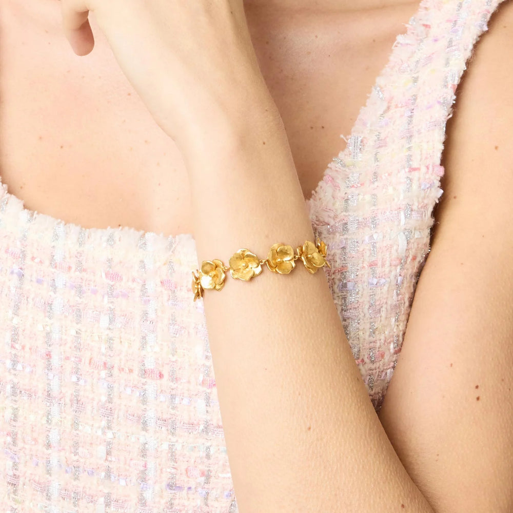 Julie Vos Exquisite Floral Bloom Bracelet for Women