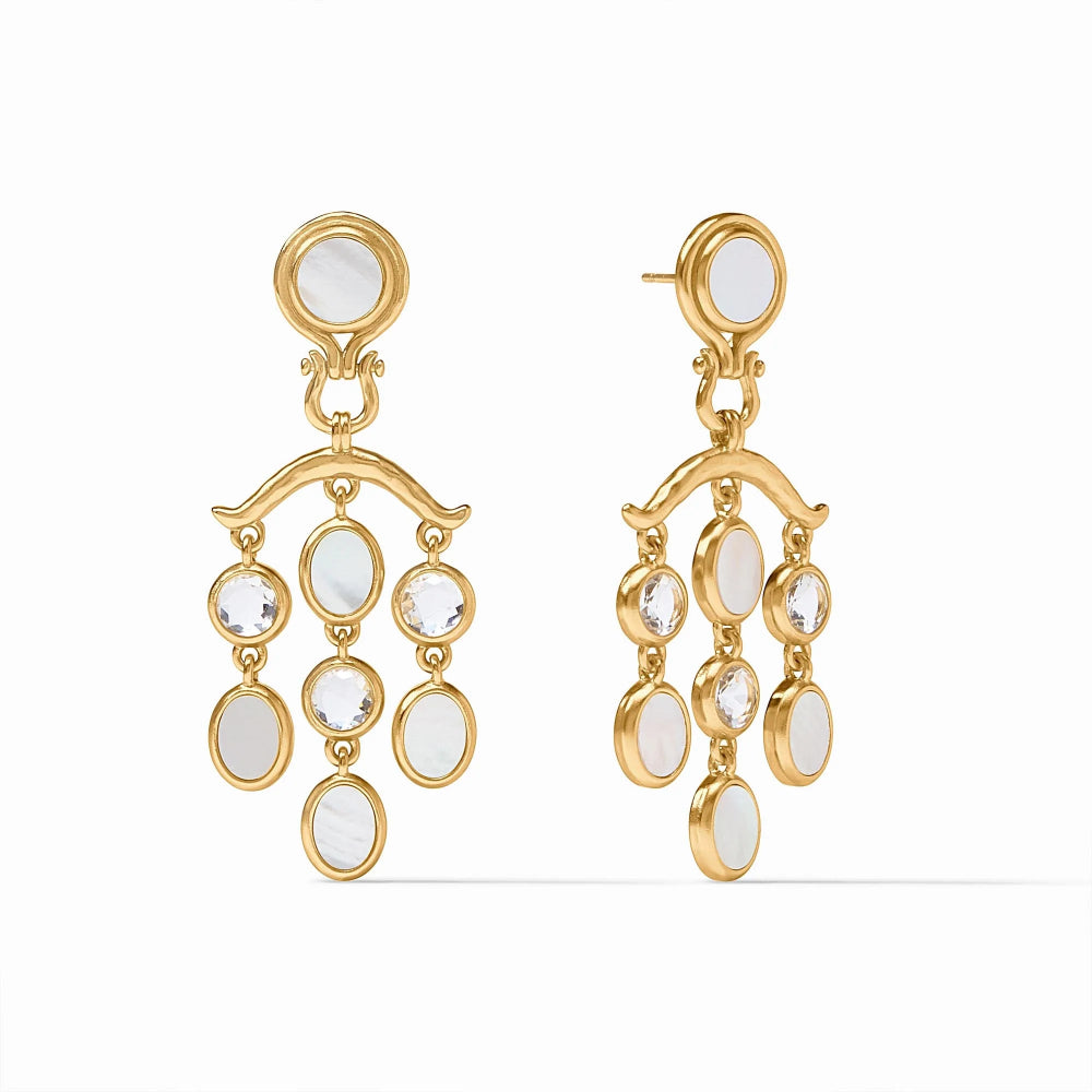 Julie Vos Saratoga Style Chandelier Statement Earrings for Women