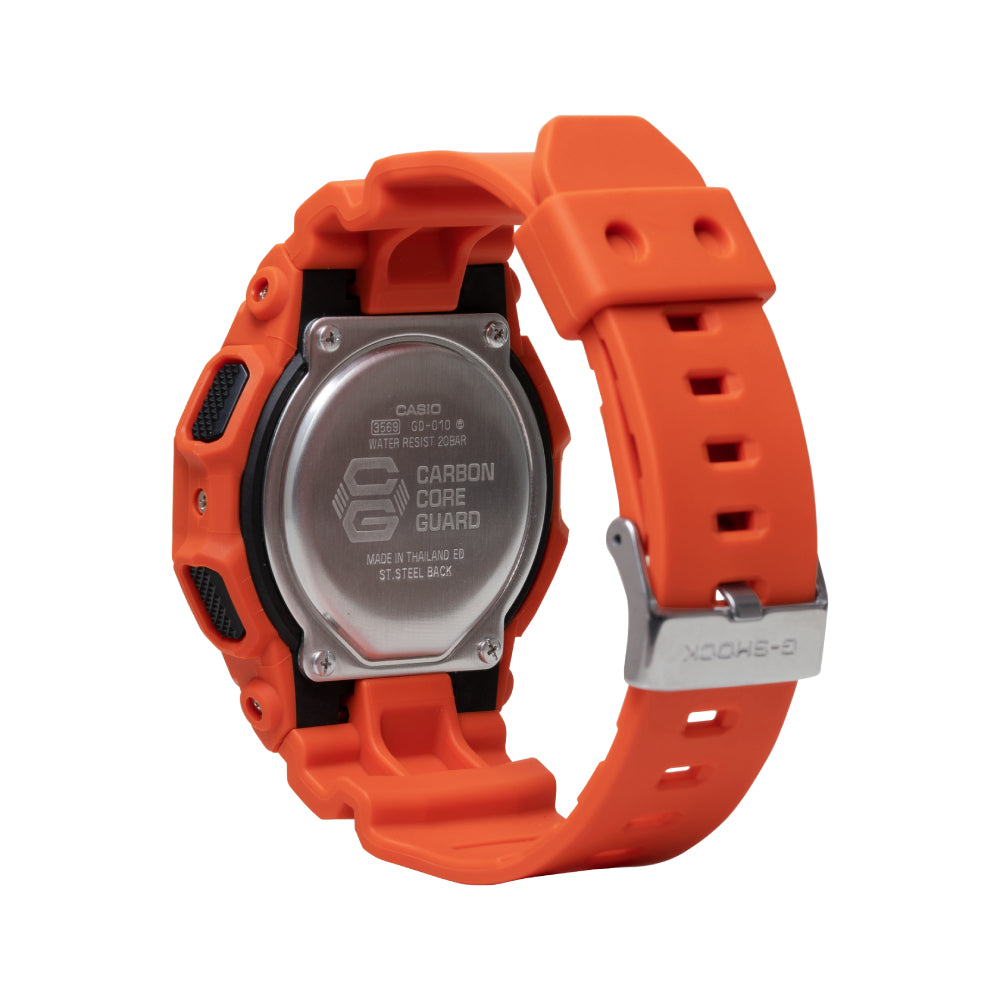 Orange G-Shock Digital GD-010 Series with 10-Year Battery