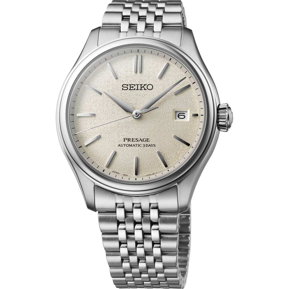 Seiko Presage Automatic Classic Series Watch with 72-Hour Power Reserve