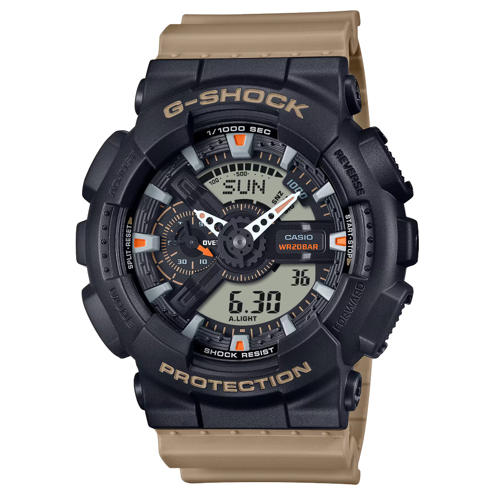 G-Shock Analog/Digital GA110TU-1A5 Series Beige Men's Wristwatch