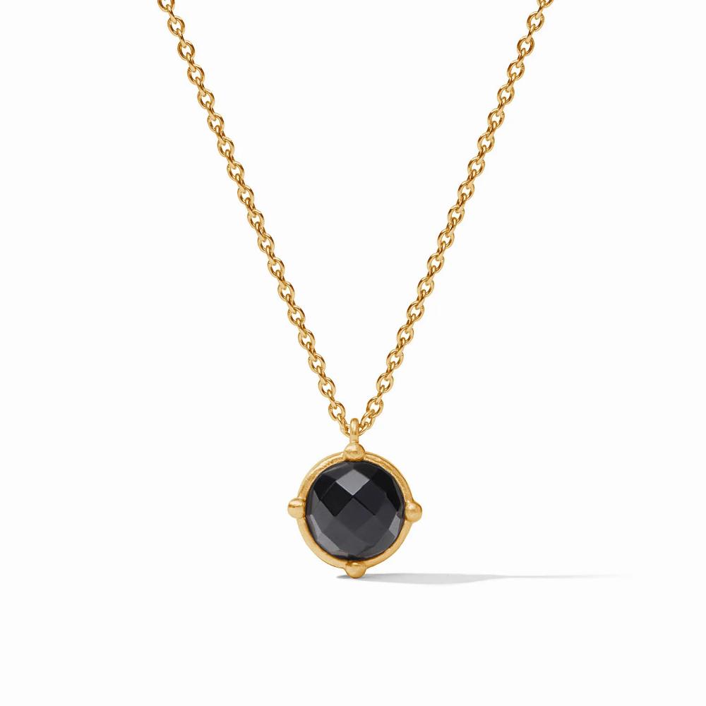 Julie Vos Adjustable Honeybee Solitaire Necklace with 24K Gold Plate