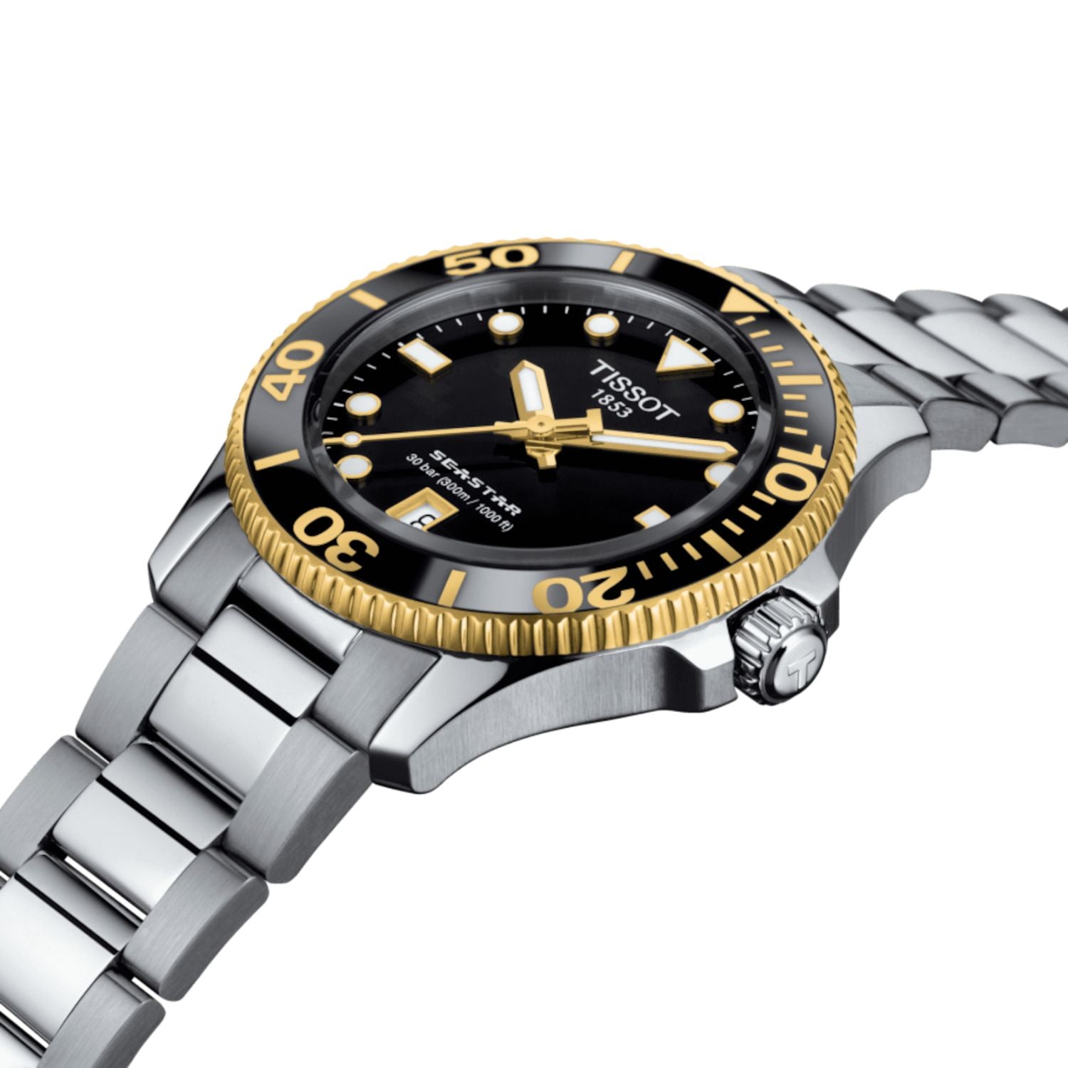 Tissot 36mm Quartz Seastar 1000 Stylish Underwater-inspired Watch