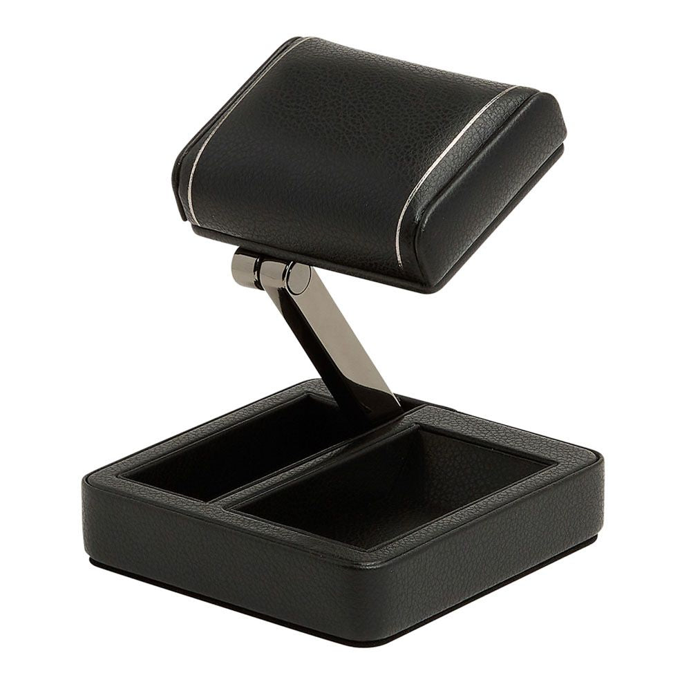 Black British Racing Single Travel Watch Stand by Wolf Designs