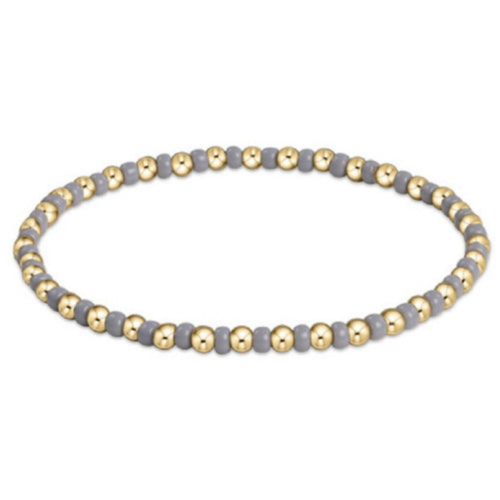 enewton 6.25-Inch Grey Gameday Hope and Gratitude Bracelet for Fans