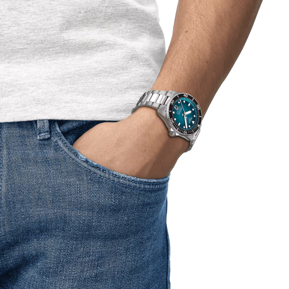 Tissot Seastar 1000 Powermatic 80 Automatic Sports Watch with 40mm Casing