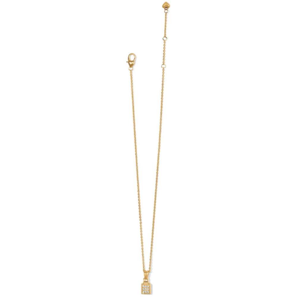 Gold Plated Brighton Meridian Zenith Mini Gold Necklace for Layering
