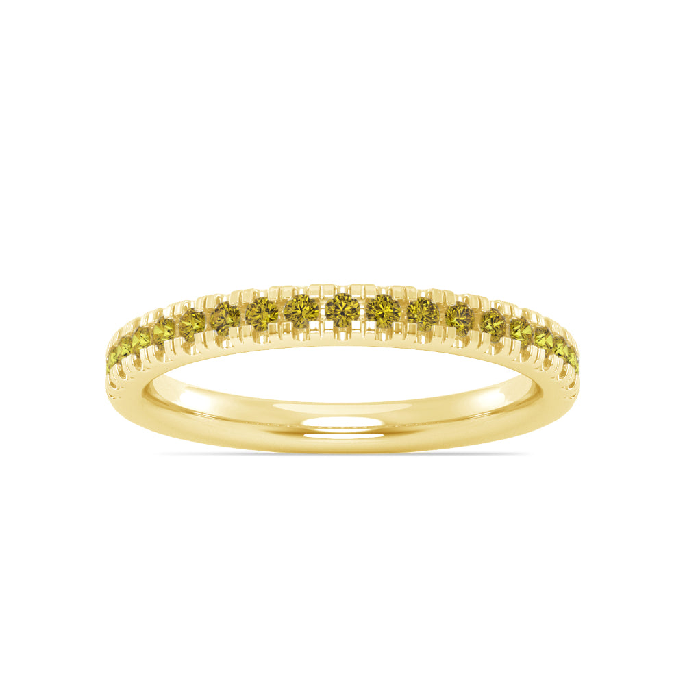 Stackable Pavé Style Citrine Ring for Jewelry Lovers by Smyth Jewelers
