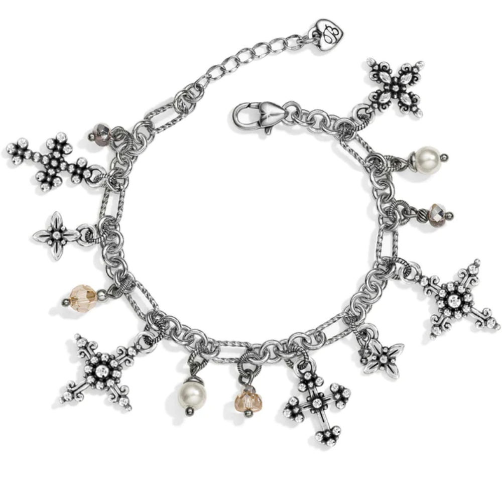 Worldwide Crosses Inspired Brighton Charm Bracelet for Women