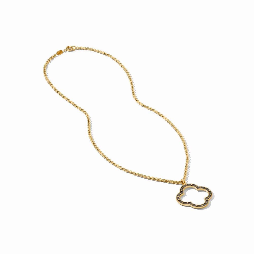 Julie Vos SoHo Reversible Mixed Metal and Gold Plated Pendant Necklace