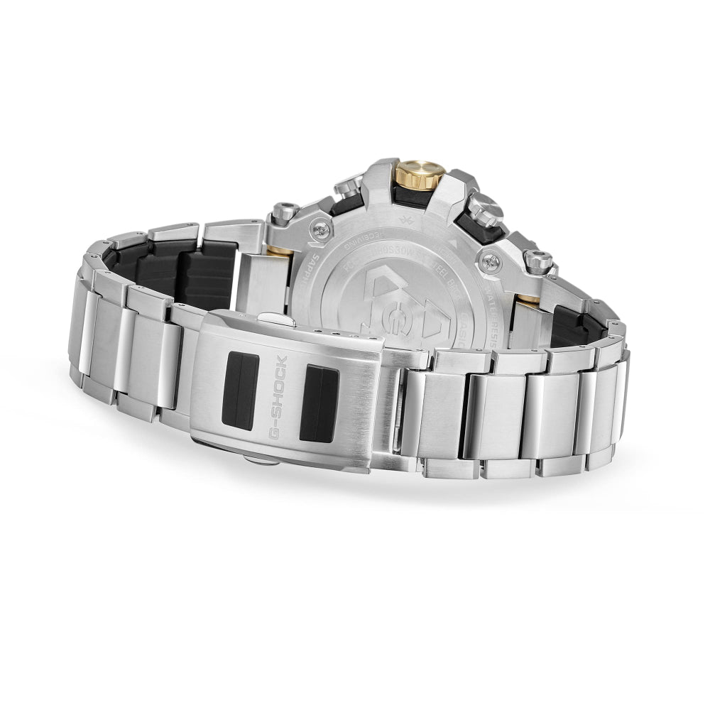 G-Shock MT-G Solar Two-Tone Men's Watch with Black Dial