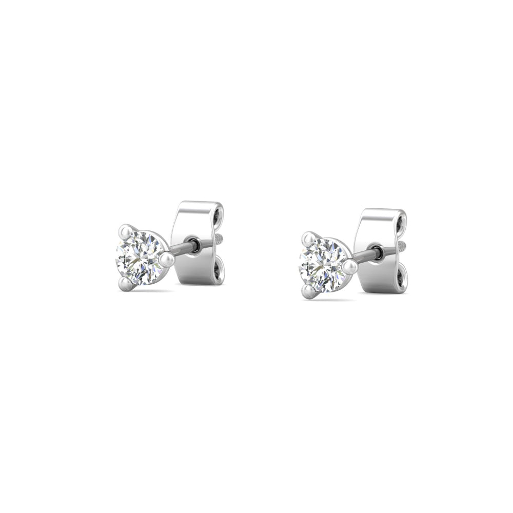 Smyth 18k Gold and Diamond Classic Stud Earrings - Exquisite Jewelry Pieces