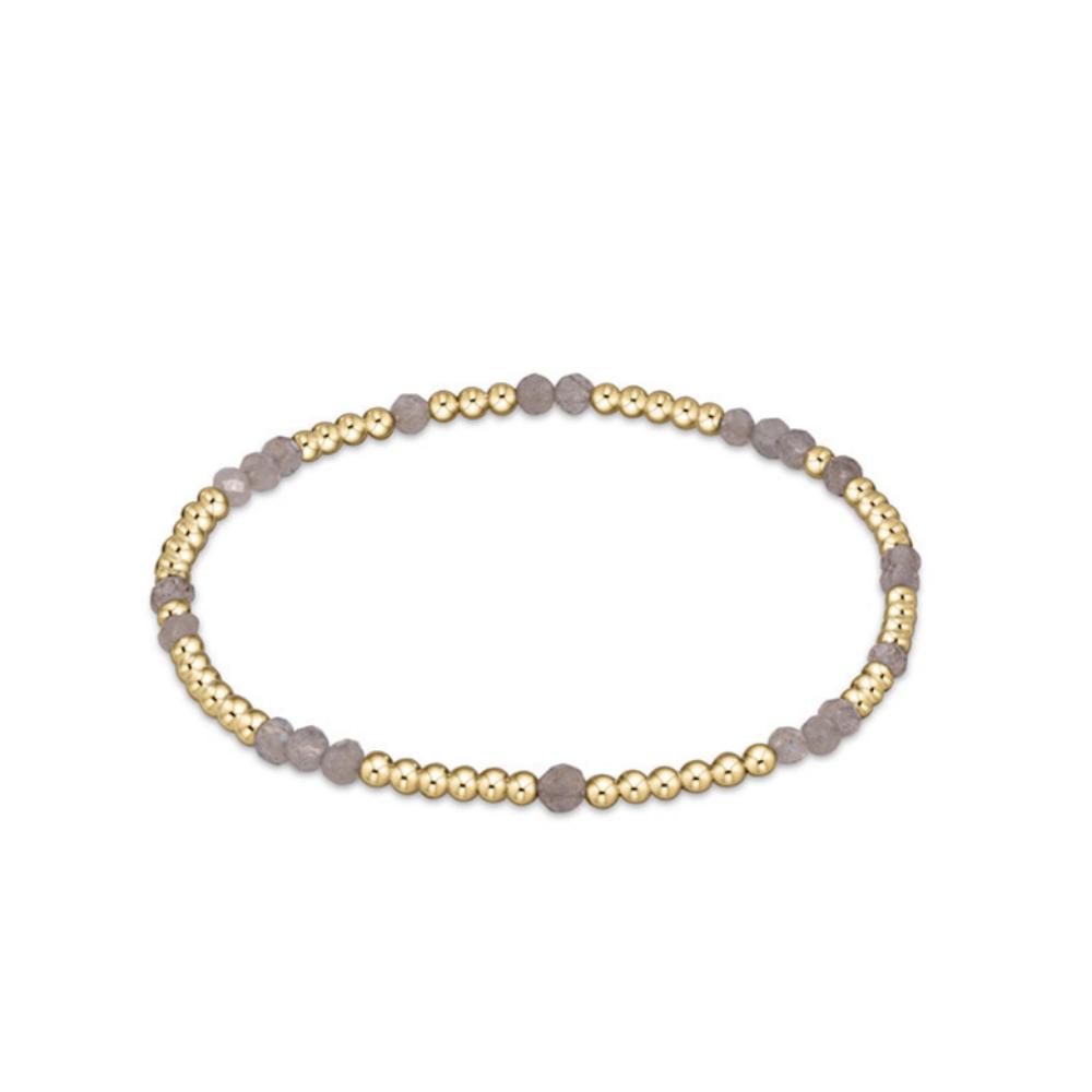 Enchanting 6.25-inch Labradorite Gemstone Bracelet - New Fall Colors