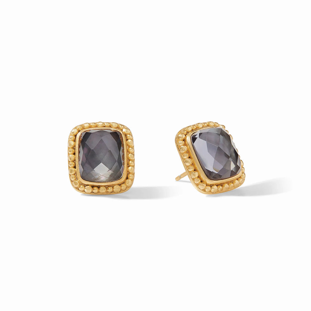 Julie Vos Marbella Sparkling Stud Earrings - A Wearable Art Piece