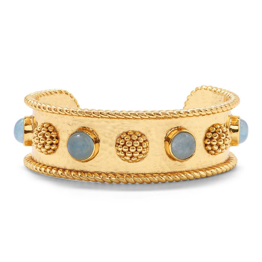 Capucine De Wulf Glamorous Berry Gem Bangle Cuff