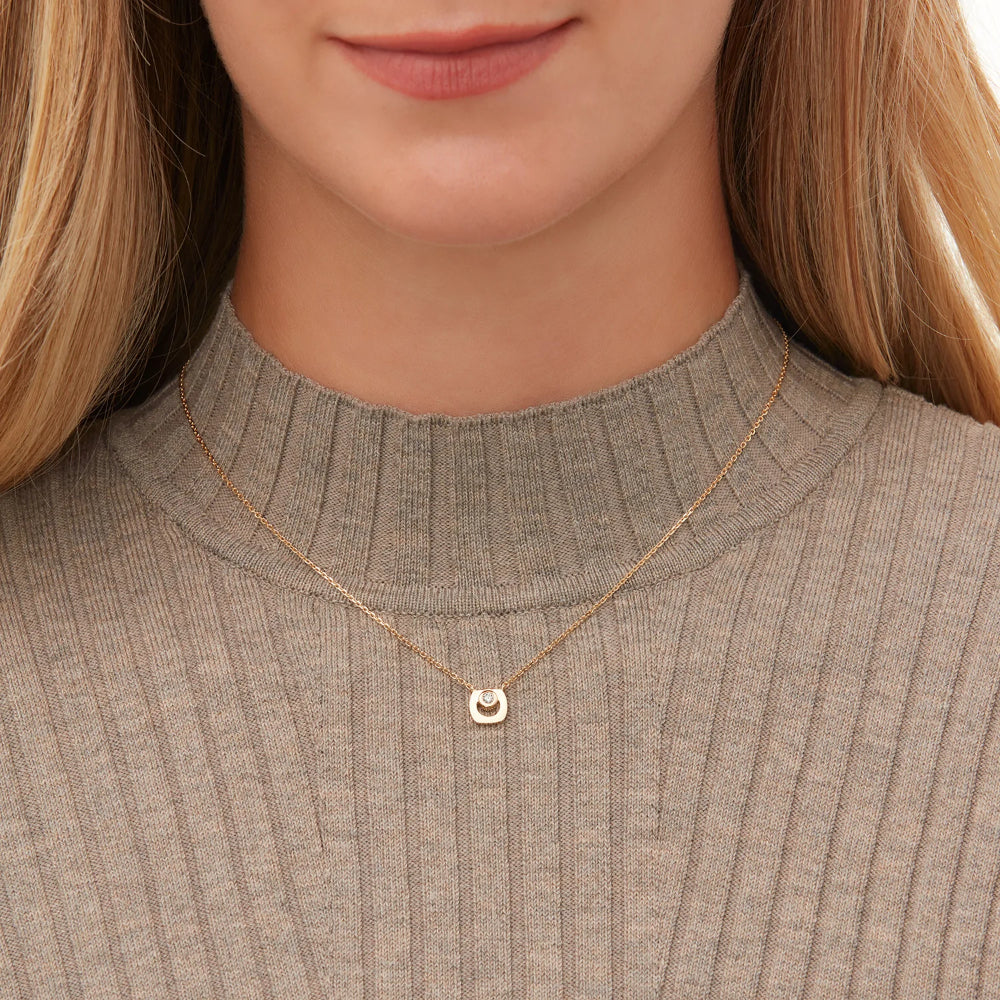 Michael M Customizable Birthstone Pendant Necklace for Personalized Style