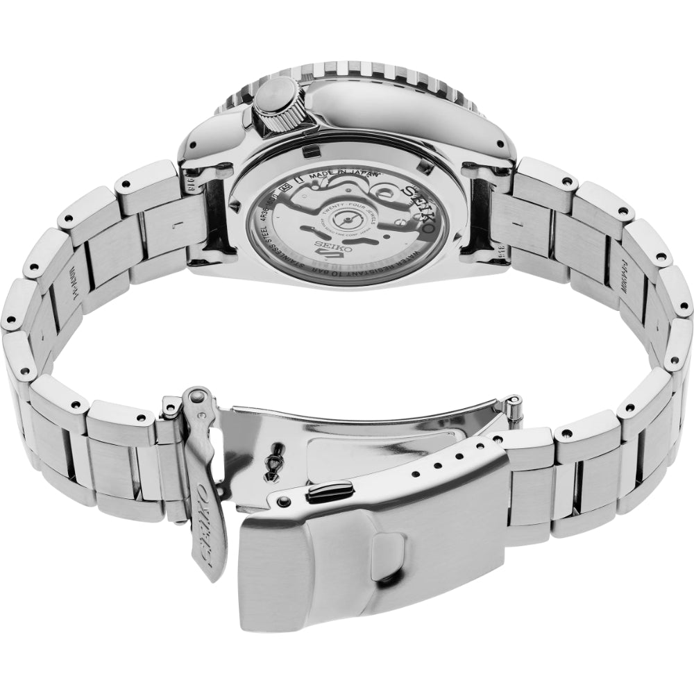 Seiko 5 Automatic Sports Watch, Model SRPK97 - A Stylish and Functional Timepiece